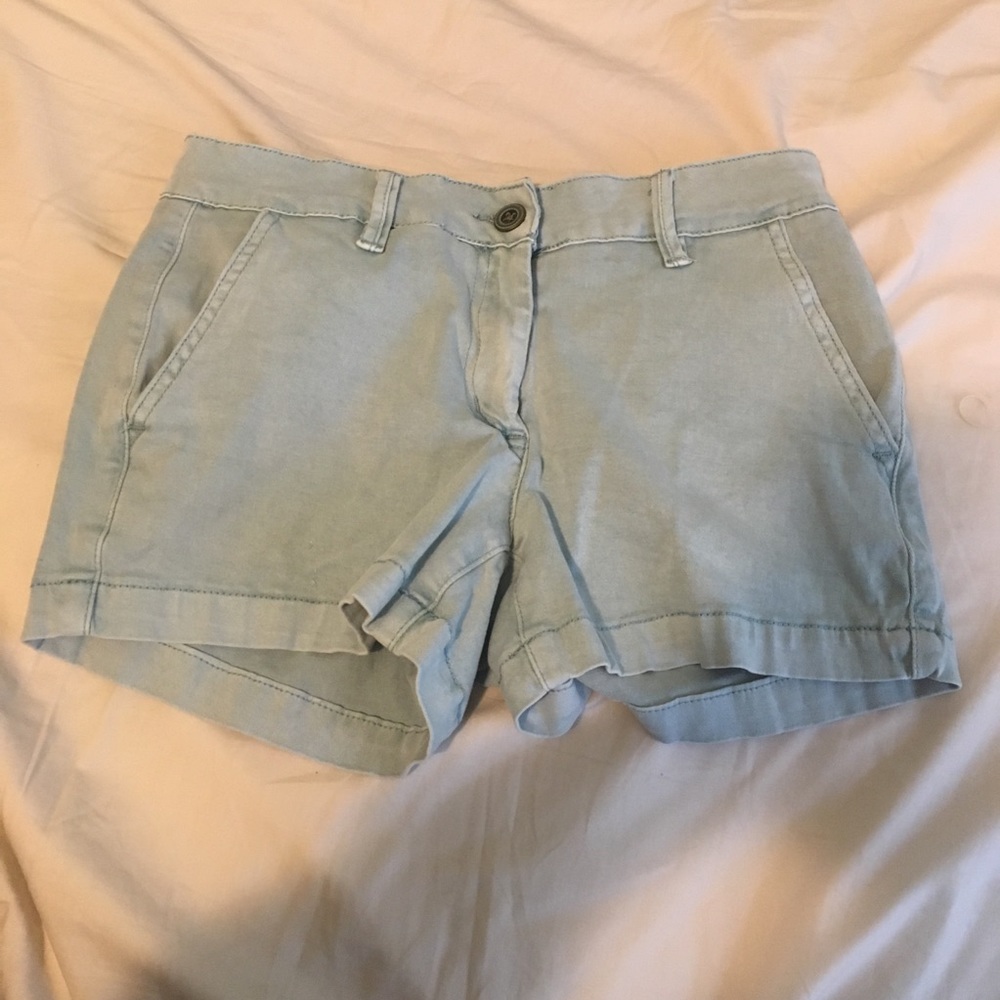 Light blue shorts